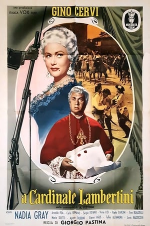 Poster Il cardinale Lambertini (1954)