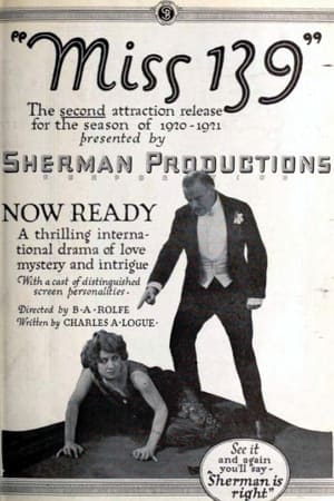 Poster Miss 139 (1921)