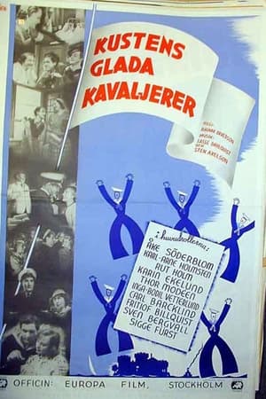 Poster Kustens glada kavaljerer (1938)