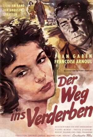 Poster Der Weg ins Verderben 1956