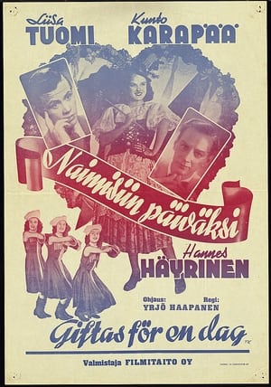 Poster Naimisiin päiväksi 1946