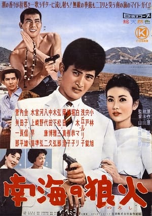 Poster 南海の狼火 1960