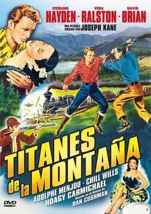 Poster Titanes de la montaña 1955