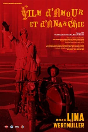 Poster Film d'amour et d'anarchie 1973