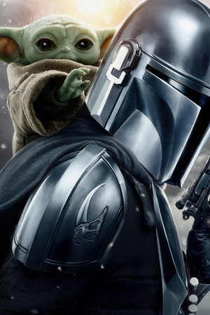 poster Star Wars: The Mandalorian and Grogu