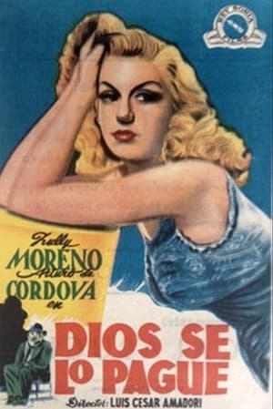 Poster Dios se lo pague 1948