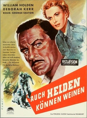 Poster Auch Helden können weinen 1956