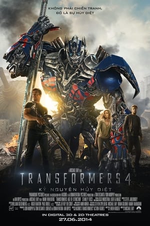 Poster Transformers: Kỷ Nguyên Hủy Diệt 2014