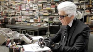 Karl Lagerfeld se dessine