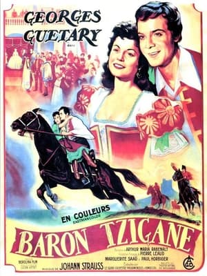 Poster Baron Tzigane 1955
