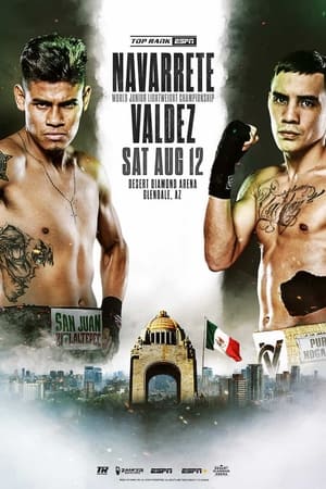 Poster Emanuel Navarrete vs. Oscar Valdez 2023