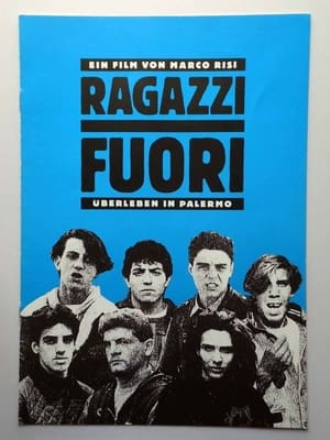 Poster In den Straßen von Palermo 1990