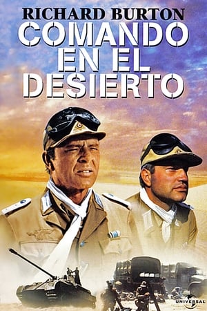 Poster Comando en el desierto 1971