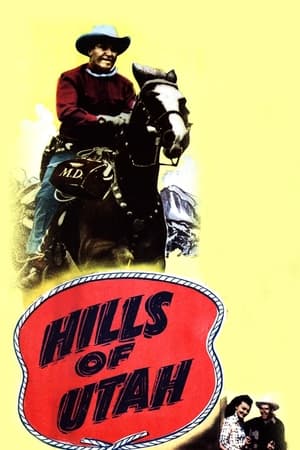 Poster Hills of Utah 1951
