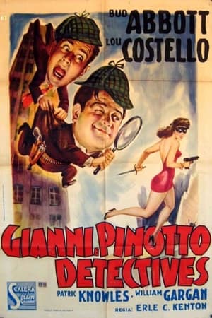 Poster Gianni e Pinotto detectives 1942