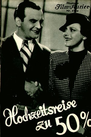 Poster Hochzeitsreise zu 50% (1937)