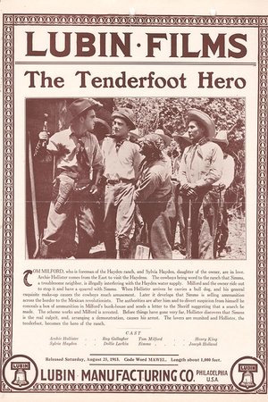 Poster The Tenderfoot Hero 1913