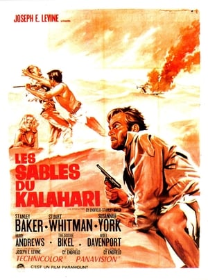 Poster Les Sables du Kalahari 1965