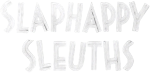 Slaphappy Sleuths — Logos 1