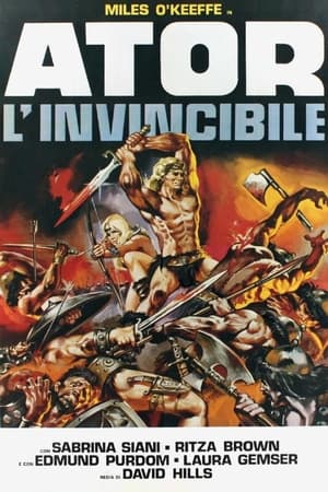 Poster Непобедимый Атор 1982