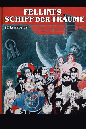 Poster Fellinis Schiff der Träume 1983