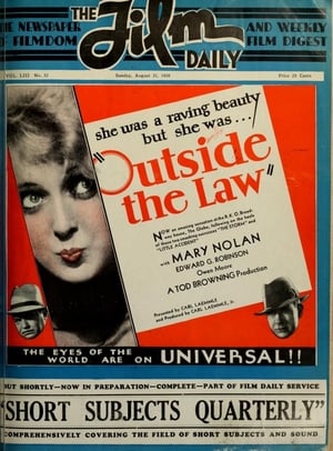 Poster За пределами закона 1930