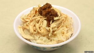 Solitary Gourmet Chicken Rice and Soupless Noodles of Yongle Market, Taipei, Taiwan