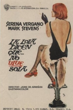 Poster La Lola... dicen que no vive sola 1970