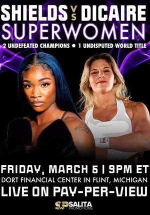 Poster Claressa Shields vs. Marie-Eve Dicaire 2021