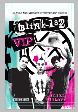 Poster Blink-182 MTV Album Launch 2003