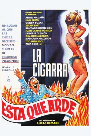Poster La cigarra está que arde 1967