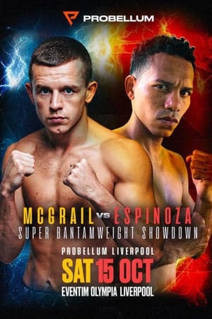 Poster Peter McGrail vs. Alexander Espinoza (2022)