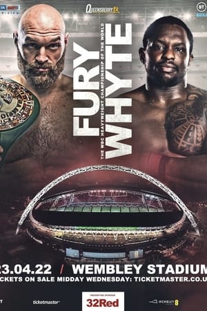 Poster Tyson Fury vs. Dillian Whyte 2022