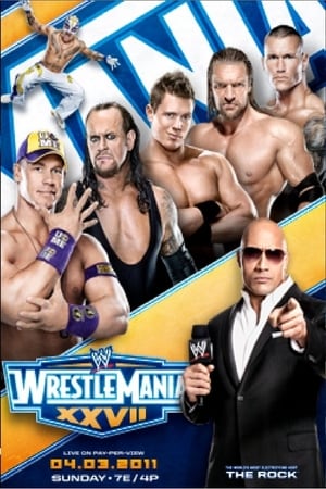 WWE: WrestleMania 27 poster