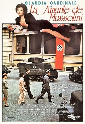 Poster La amante de Mussolini 1984