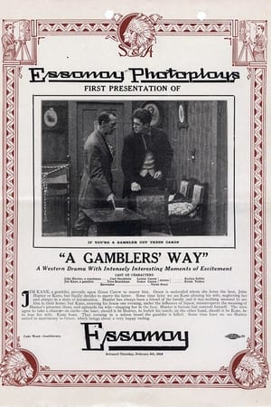 Poster A Gamblers' Way 1914