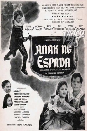 Poster Anak ng Espada 1954