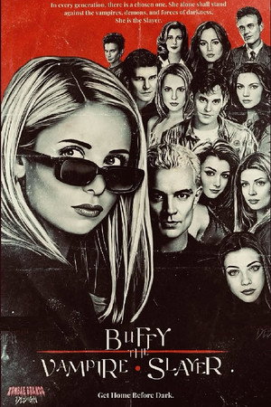 Постер сериала «Баффи — истребительница вампиров (1997 - 2003)» — (59 из 179)