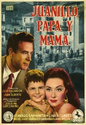 Poster Juanillo, papá y mamá 1957