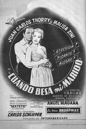 Poster Cuando besa mi marido 1950