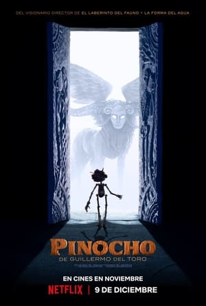 Guillermo del Toro's Pinocchio cover