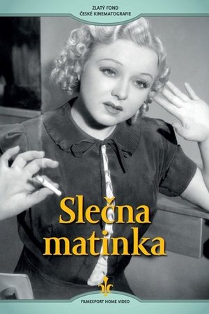 Poster Slečna matinka 1938