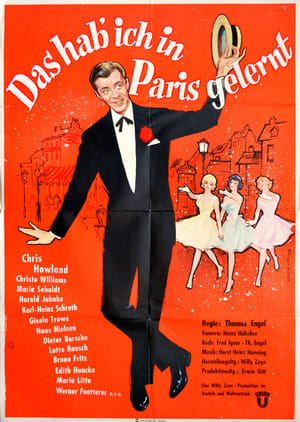 Poster Das hab ich in Paris gelernt 1960