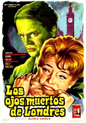 Poster Los ojos muertos de Londres 1961