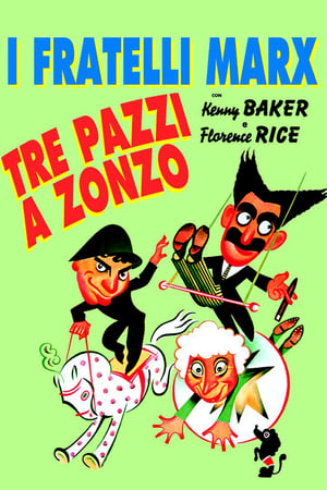 Poster Tre pazzi a zonzo 1939