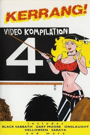 Poster Kerrang! Video Kompilation 4 1989