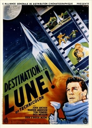 Poster Destination... Lune ! 1950