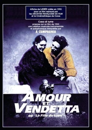 Poster Amour et Vendetta 1923