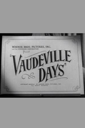 Poster Vaudeville Days 1942