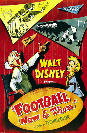 Poster Football (Now and Then) 1953